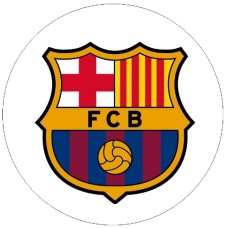 105028 Disc vafa FCB FC Barcelona Dekora d21cm